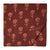 Brown Sanganeri Hand Block Printed Cotton Fabric with floral design