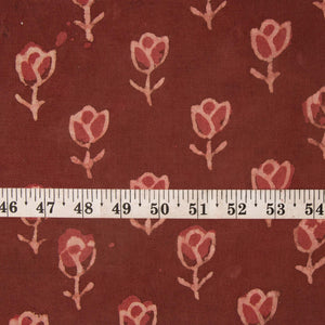 Precut 0.25 meter -Sanganeri Hand Block Printed Cotton Fabric