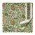 Green and Yellow Sanganeri Hand Block Printed Cotton Fabric with floral design