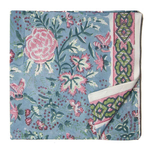 Precut 0.25 meter -Sanganeri Hand Block Printed Cotton Fabric