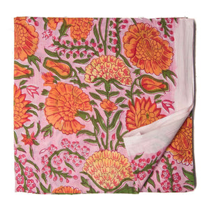 Precut 0.25 meter -Sanganeri Hand Block Printed Cotton Fabric