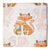 Yellow and white Sanganeri Hand Block Printed Cotton Fabric  with animal print