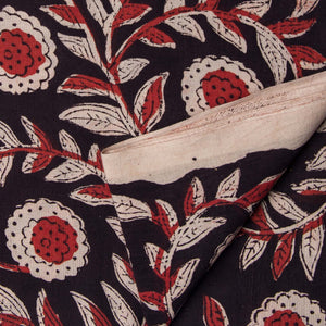 Precut 0.25 meters -Sanganeri Hand Block Printed Cotton Fabric