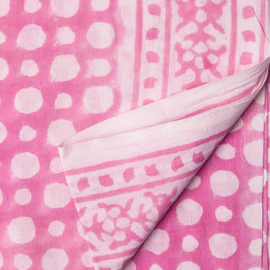 Precut 0.25 meters -Sanganeri Hand Block Printed Cotton Fabric