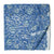 Blue and white Sanganeri Hand Block Printed Cotton Fabric with floral print