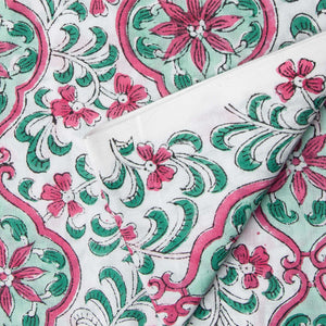 Sanganeri Hand Block Printed Cotton Fabric