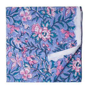Precut 0.25 meter - Sanganeri Hand Block Printed Cotton Fabric