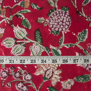 Sanganeri Hand Block Printed Cotton Fabric