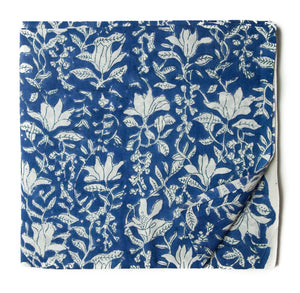 Precut 0.75meter - Sanganeri Hand Block Printed Cotton Fabric