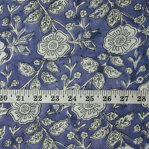Sanganeri Hand Block Printed Cotton Fabric