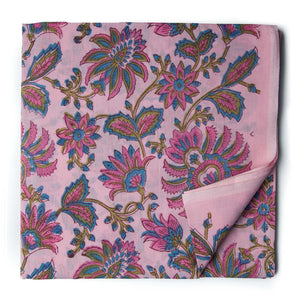 Sanganeri Hand Block Printed Cotton Fabric