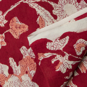 Sanganeri Hand Block Printed Cotton Fabric