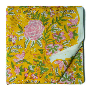 Precut 0.5meter - Sanganeri Hand Block Printed Cotton Fabric