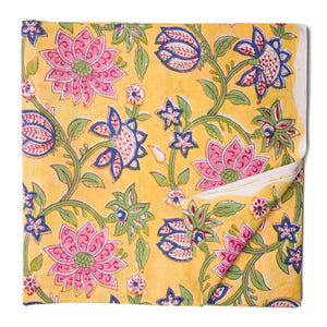 Sanganeri Hand Block Printed Cotton Fabric