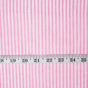 Precut 1meter - Sanganeri Hand Block Printed Cotton Fabric