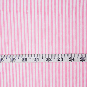 Precut 0.25 meter - Sanganeri Hand Block Printed Cotton Fabric
