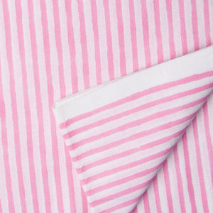 Precut 0.25 meter - Sanganeri Hand Block Printed Cotton Fabric