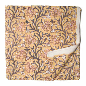 Precut 0.25 meters -Sanganeri Hand Block Printed Cotton Fabric