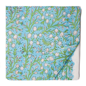 Precut 1 meter -Sanganeri Hand Block Printed Cotton Fabric