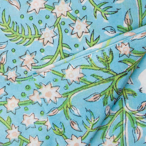 Precut 1 meter -Sanganeri Hand Block Printed Cotton Fabric