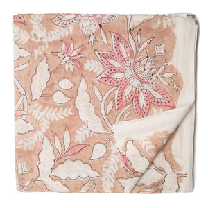 Precut 1meter - Sanganeri Hand Block Printed Cotton Fabric