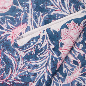 Precut 0.5meter - Sanganeri Hand Block Printed Cotton Fabric