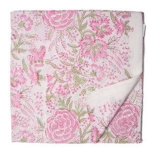Precut 0.25 meters -Sanganeri Hand Block Printed Cotton Fabric