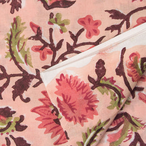 Sanganeri Hand Block Printed Cotton Fabric