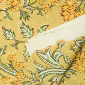 Sanganeri Hand Block Printed Cotton Fabric