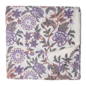 Precut 0.25 meters -Sanganeri Hand Block Printed Cotton Fabric