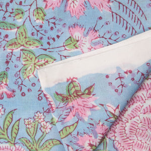 Sanganeri Hand Block Printed Cotton Fabric