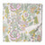 Green floral handblock printed pure cotton fabric