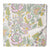 Green floral handblock printed pure cotton fabric