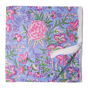 Precut 1meter - Sanganeri Hand Block Printed Cotton Fabric
