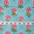Precut 0.25 meters -Sanganeri Hand Block Printed Cotton Fabric