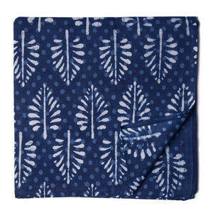 Precut 0.25 meter - Sanganeri Hand Block Printed Cotton Fabric