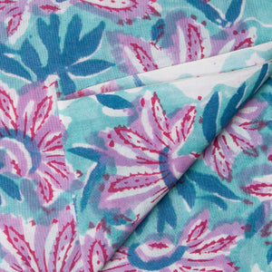 Precut 1meter - Sanganeri Hand Block Printed Cotton Fabric