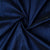 Precut 1 meter -Blue Semi Dupion Cotton Silk Fabric