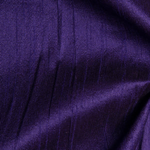 Purple Semi Dupion Cotton Silk Fabric