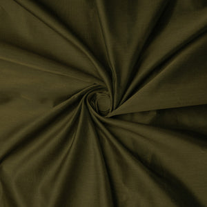 Precut 0.75 meters -Green Semi Chanderi Silk Fabric