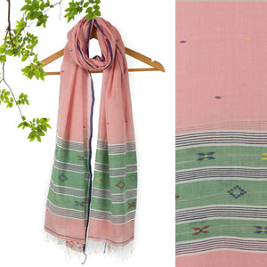 Handloom Soft Cotton Jamdani Stole