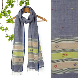 Handloom Soft Cotton Jamdani Stole