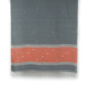 Handloom Soft Cotton Jamdani Stole