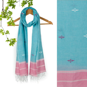 Handloom Soft Cotton Jamdani Stole