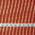 Precut 1 meter -Orange Ikat Pochampally Woven Cotton Fabric