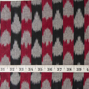 Precut 0.75 meters -Ikat Pochampally Woven Cotton Fabric