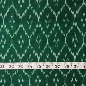 Precut 1 meter -Ikat Pochampally Woven Cotton Fabric
