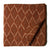Precut 1 meter -Brown Mercerised Ikat Pochampally Woven Cotton Fabric