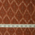Precut 1 meter -Brown Mercerised Ikat Pochampally Woven Cotton Fabric