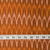 Orange Mercerised Ikat Pochampally Woven Cotton Fabric